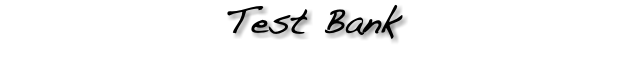 Test Bank 